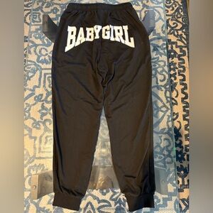 Baby girl sweatpantss